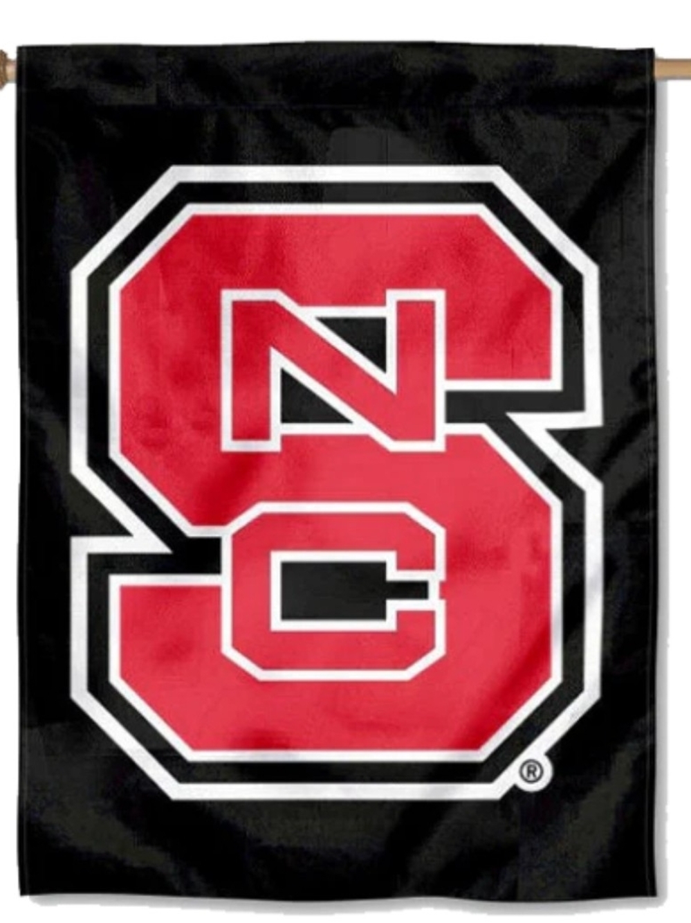 Desert Cactus North Carolina State University NCSU Garden Flag – 19 x 12 inch Ca